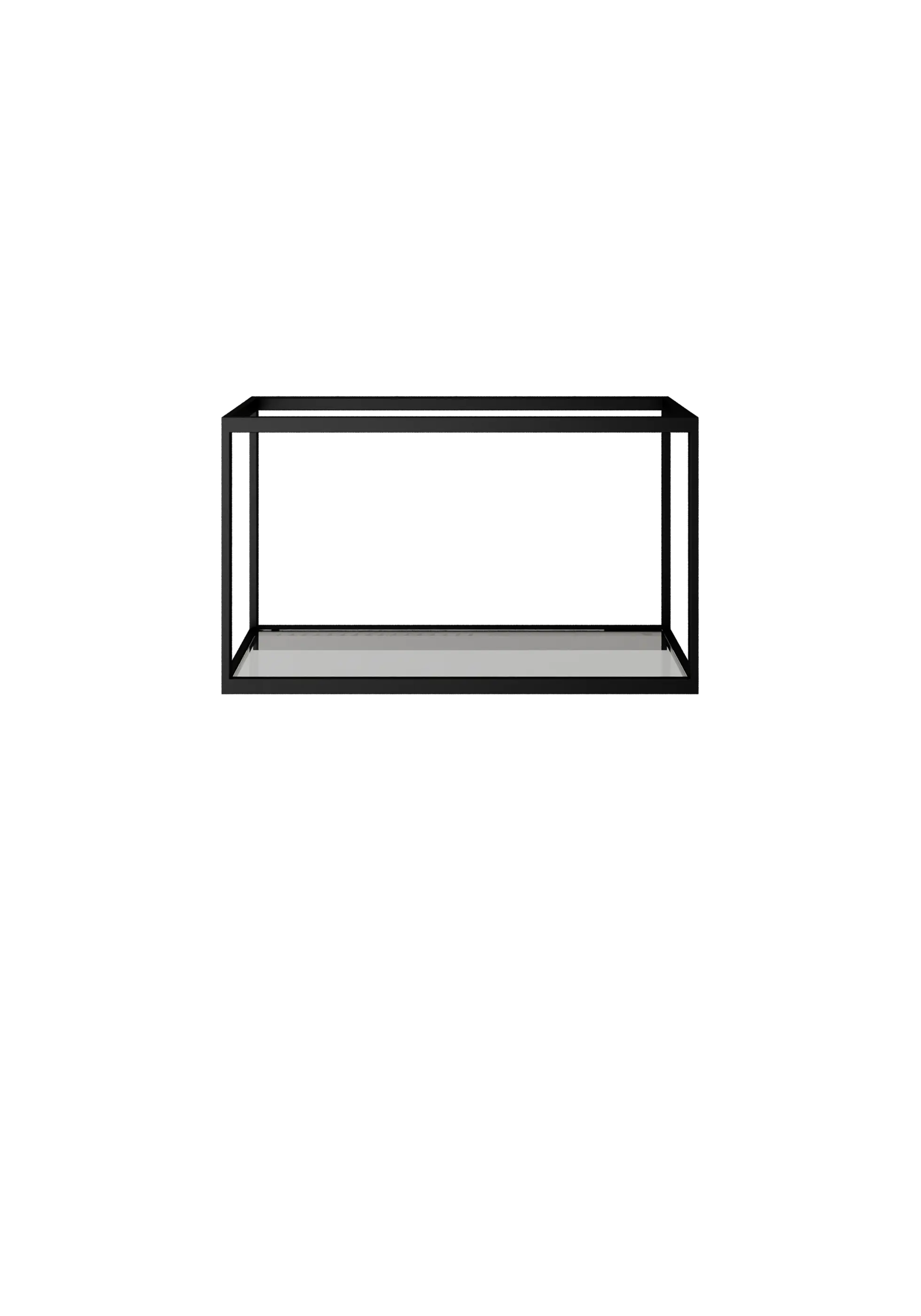 waagrecht-frontal, waagrecht-schwarz-frontal