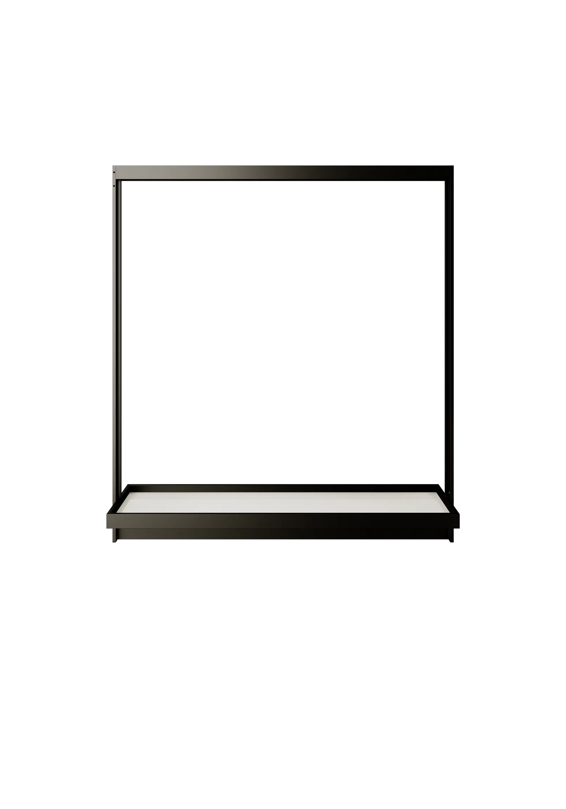 frontal, schwarz-frontal