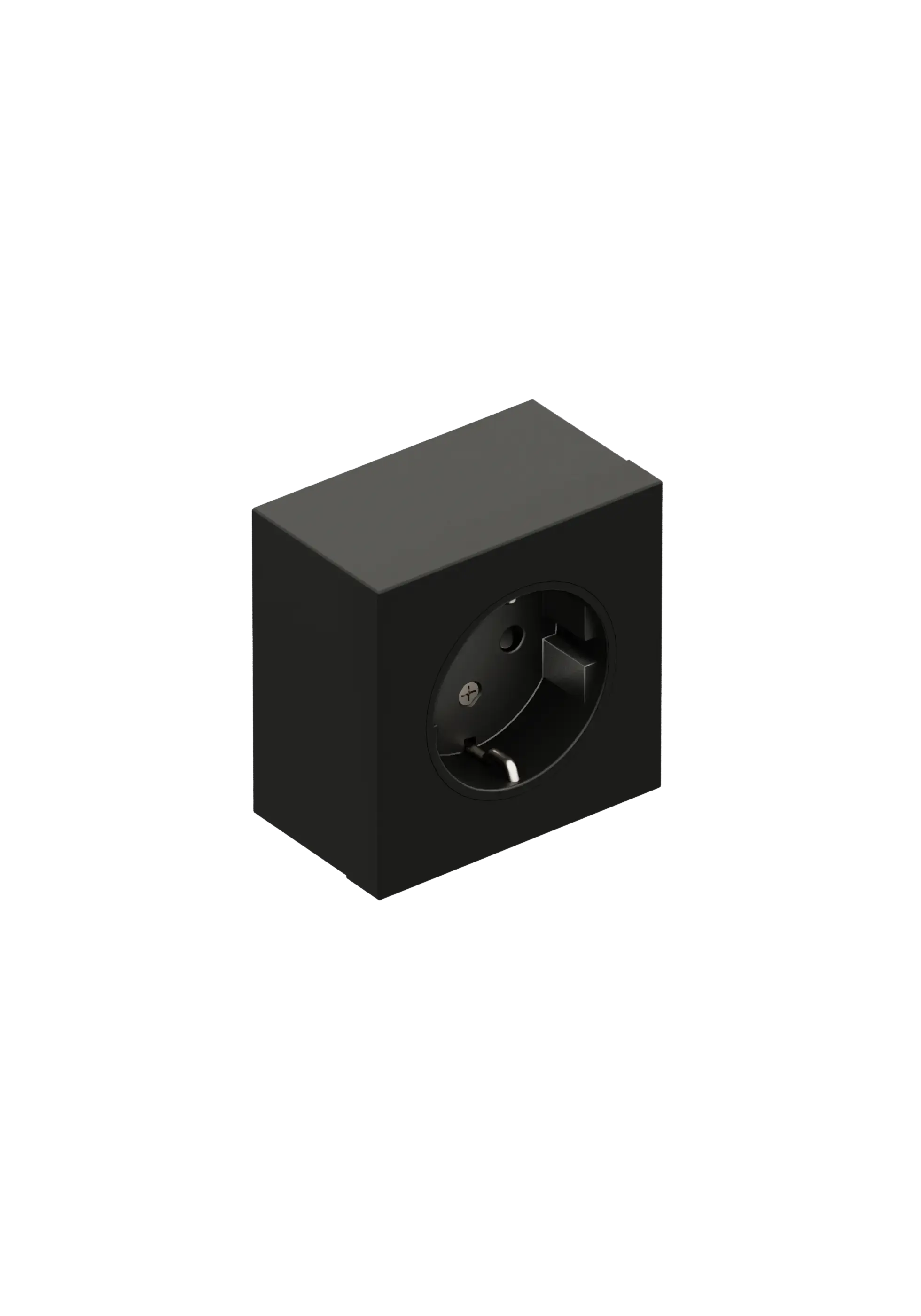 frontal, schwarz-frontal